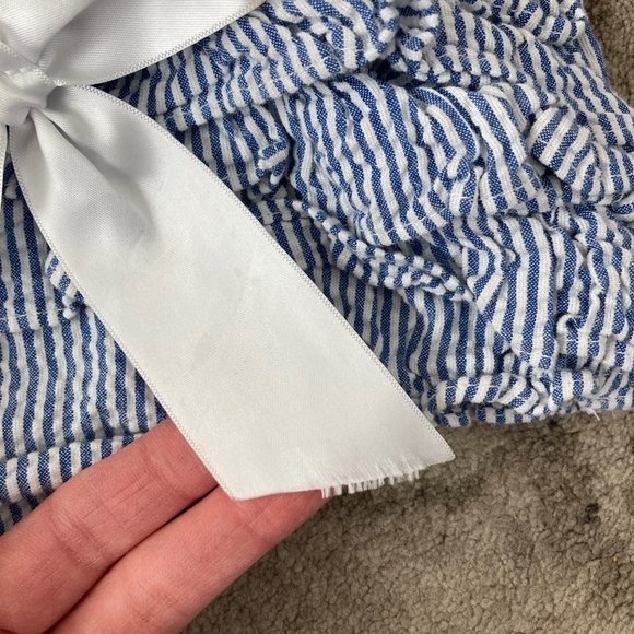 Ruffle Butts Ric Rac Swing Top and Bloomer Set with matching Woven Headband - Picture 12 of 13